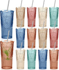 12 Set 20oz Vintage Plastic Tumbler by Unknown