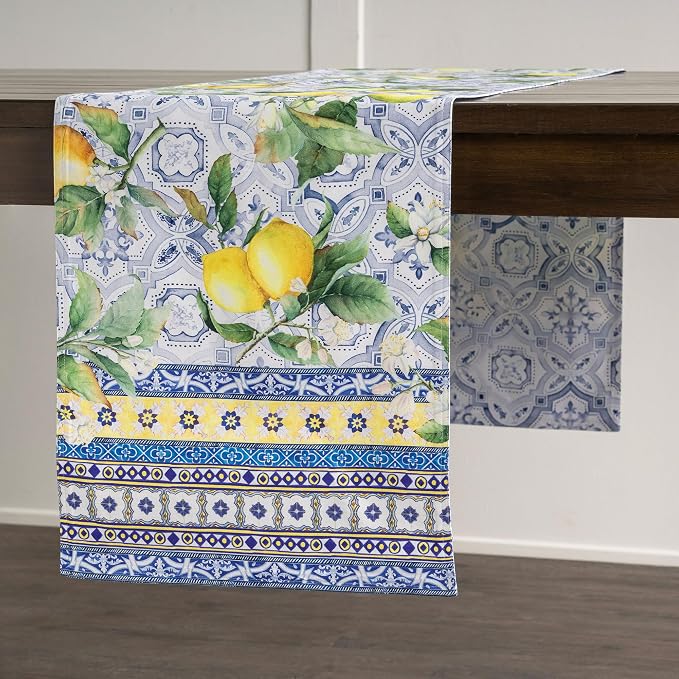 Maison d' Hermine Table Runner 100% Cotton 14.50" x 72" | Table Runners 72 - Image 8