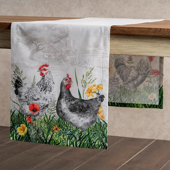 Maison d' Hermine Table Runner 100% Cotton 14.50" x 108" | Table Runners 108 by MaisondHermine