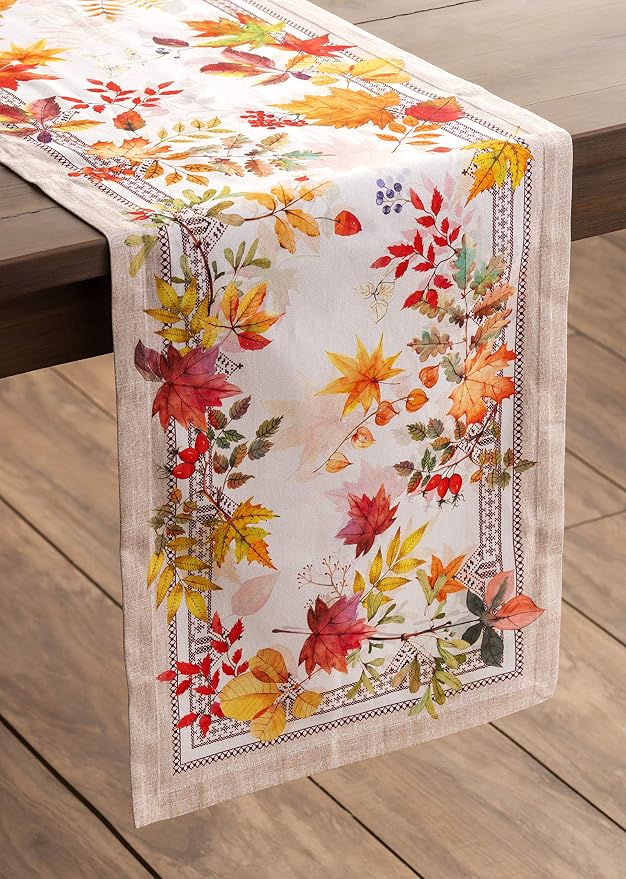 Maison d' Hermine Table Runner 100% Cotton 14.50" x 60" | Table Runners 60 - Image 5