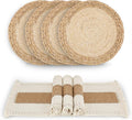 Handmade Boho Placemats Set of 4 by Zology