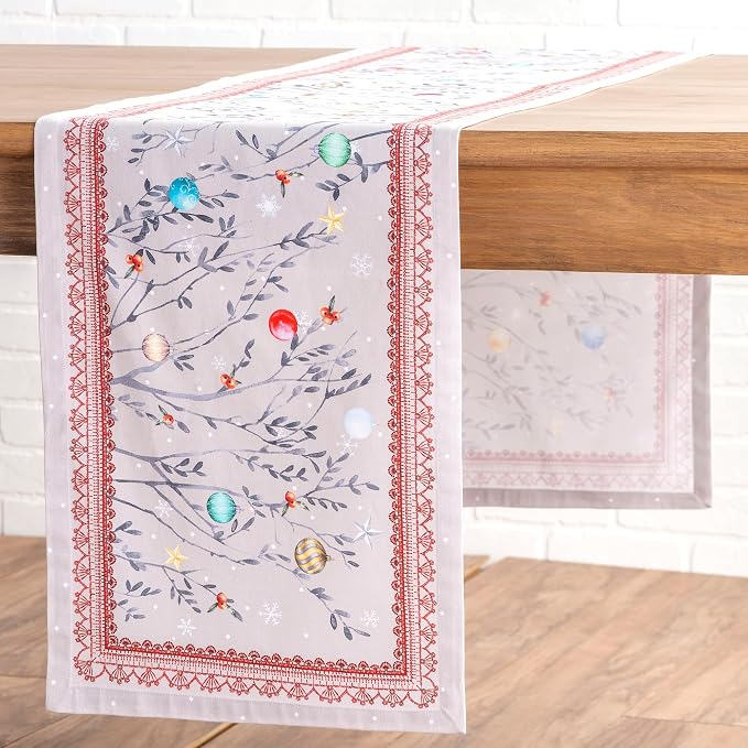 Maison d' Hermine Table Runner 100% Cotton 14.50" x 90" | Table Runners 90 - Image 8