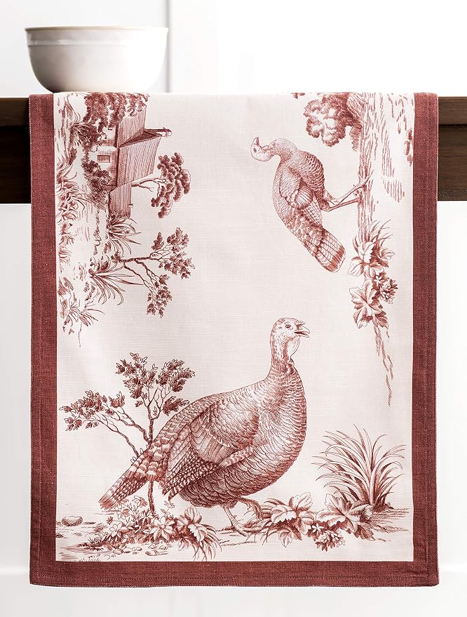 Maison d' Hermine Table Runner 100% Cotton 14.50" x 72" | Table Runners 72 - Image 8