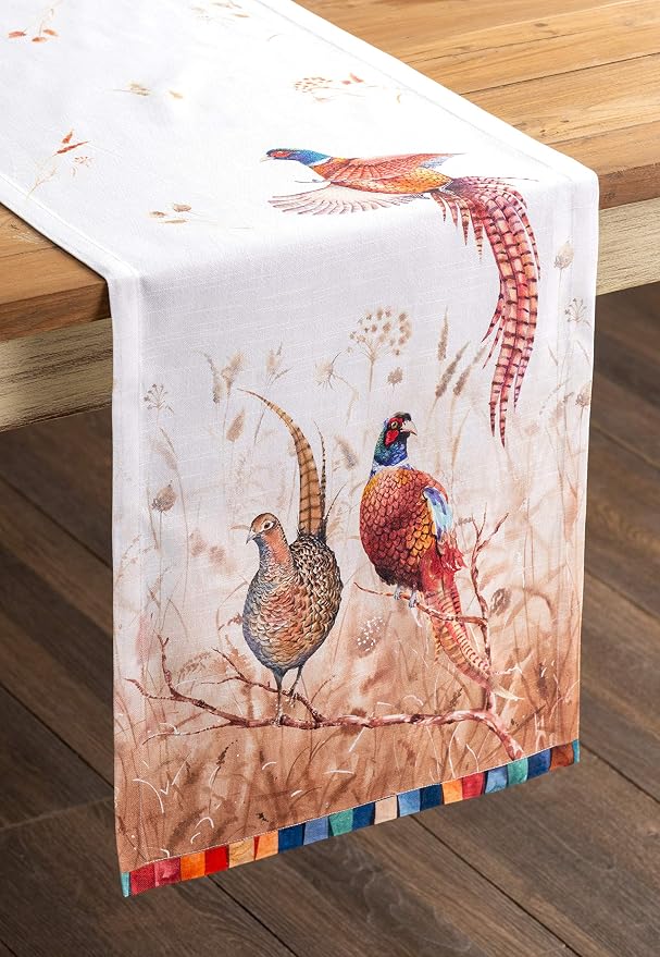 Maison d' Hermine Table Runner 100% Cotton 14.50" x 60" | Table Runners 60 - Image 5
