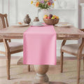 MEANMOY Pink Table Runner 36 Inches Long Waterproof Washable Table Runners | by MEANMOY
