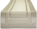 DII PVC Tabletop Collection Woven Indoor/Outdoor, Table Runner by DII