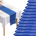 12 Packs 12 X 72 Inch Sequin Table Runner Glitter Dining Table Runner by Fivenl