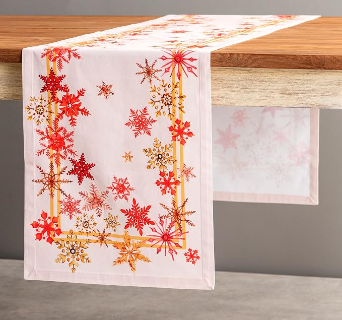 Maison d' Hermine Table Runner 100% Cotton 14.50" x 36" | Table Runners 36 - Image 7