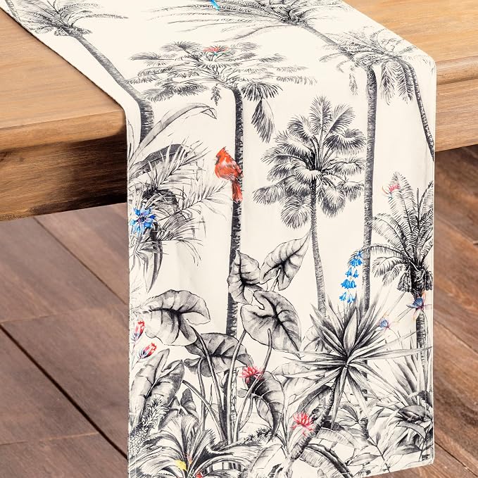 Maison d' Hermine Table Runner 100% Cotton 14.50" x 72" | Table Runners 72 - Image 9