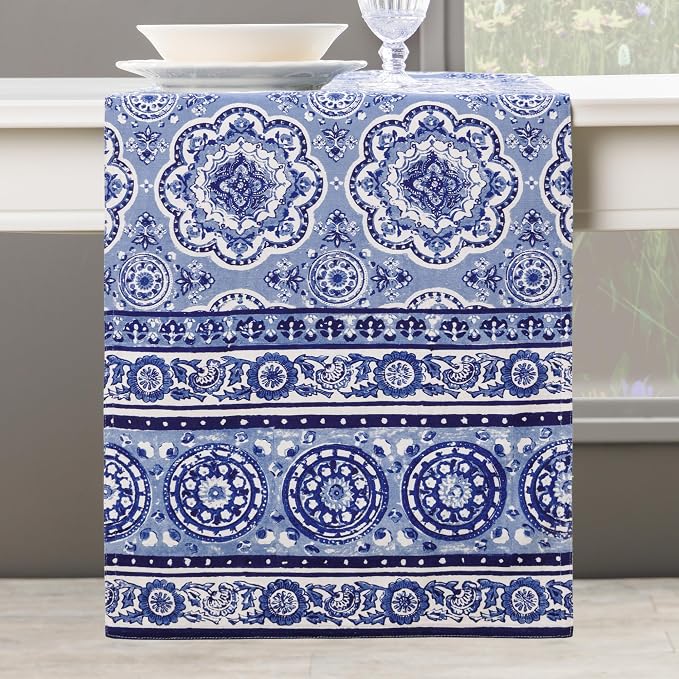 Maison d' Hermine Table Runner 100% Cotton 14.50" x 72" | Table Runners 72 - Image 8