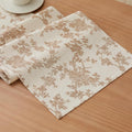 French Pastoral Farmhouse Table Runners, 13x108 Inch Brown | 100% Organic by Unknown