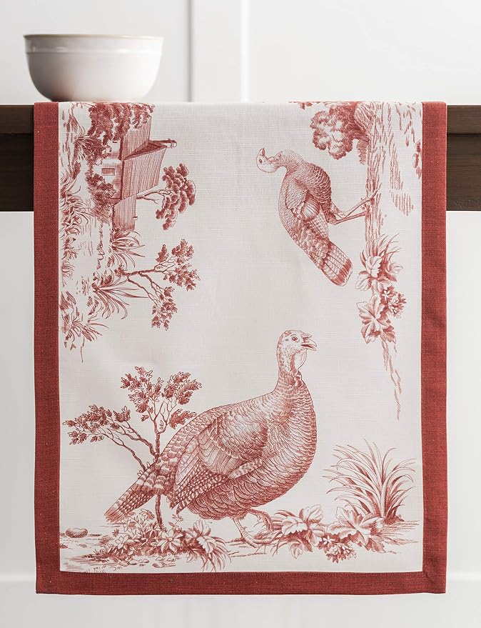 Maison d' Hermine Table Runner 100% Cotton 14.50" x 108" | Table Runners 108 - Image 8
