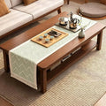14x48 Geometric Table Runner Waterproof Boho Dresser Scarf Tassels | Need to by UWWGKK