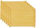 DII Variegated Tabletop Collection, Placemat Set3x19, 6 Piece by DII