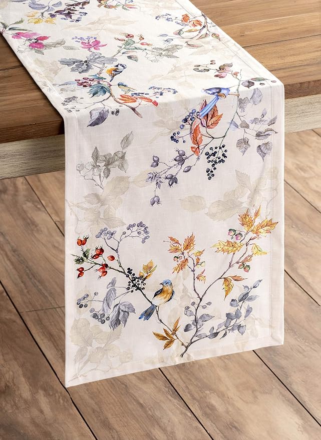 Maison d' Hermine Table Runner 100% Cotton 14.50" x 90" | Table Runners 90 - Image 5