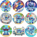 Fuinkqe 8Pcs Diamond Art Coasters Kits, Cartoon Diamond Painting Coasters by Fuinkqe