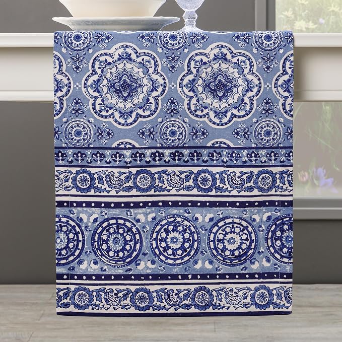 Maison d' Hermine Table Runner 100% Cotton 14.50" x 108" | Table Runners 108 - Image 8