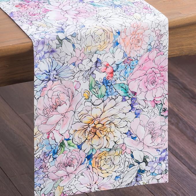 Maison d' Hermine Table Runner 100% Cotton 14.50" x 108" | Table Runners 108 - Image 9