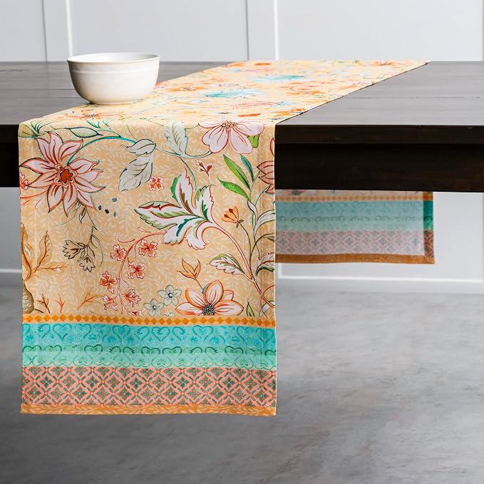 Maison d' Hermine Table Runner 100% Cotton 14.50" x 72" | Table Runners 72 - Image 3