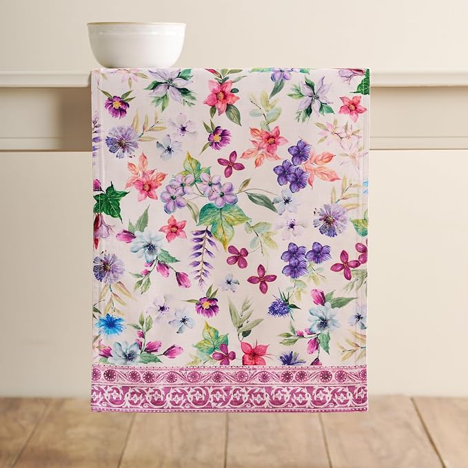 Maison d' Hermine Table Runner 100% Cotton 14.50" x 108" | Table Runners 108 - Image 8