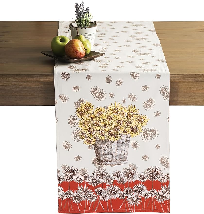 Maison d' Hermine Table Runner 100% Cotton 14.50" x 90" | Table Runners 90 by MaisondHermine