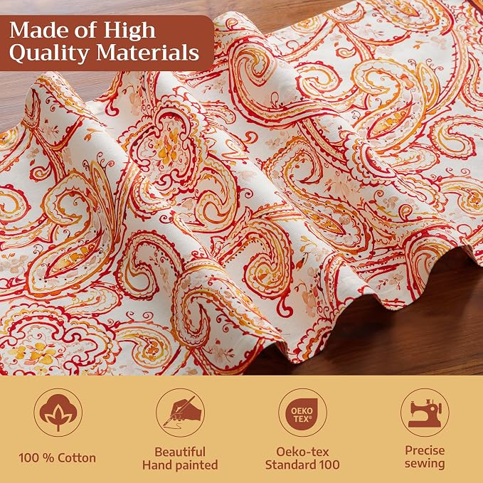 Maison d' Hermine Table Runner 100% Cotton 14.50" x 90" | Table Runners 90 - Image 3
