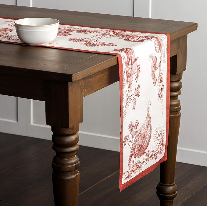Maison d' Hermine Table Runner 100% Cotton 14.50" x 36" | Table Runners 36 - Image 6