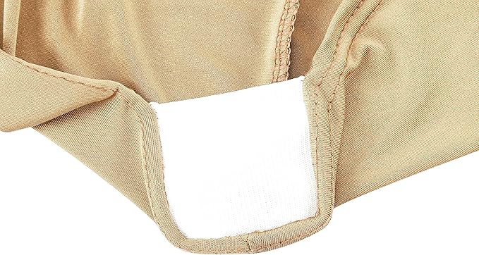 LZY Spandex Table Covers 6 Feet, Stretch/Fitted Table Covers for 6 Feet Folding Table, Rectangular Spandex Table Cloths for Wedding Party or Event (6FT-2PCS, Champn)