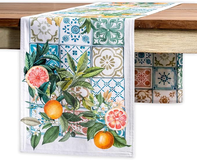 Maison d' Hermine Table Runner 100% Cotton 14.50" x 108" | Table Runners 108 by MaisondHermine