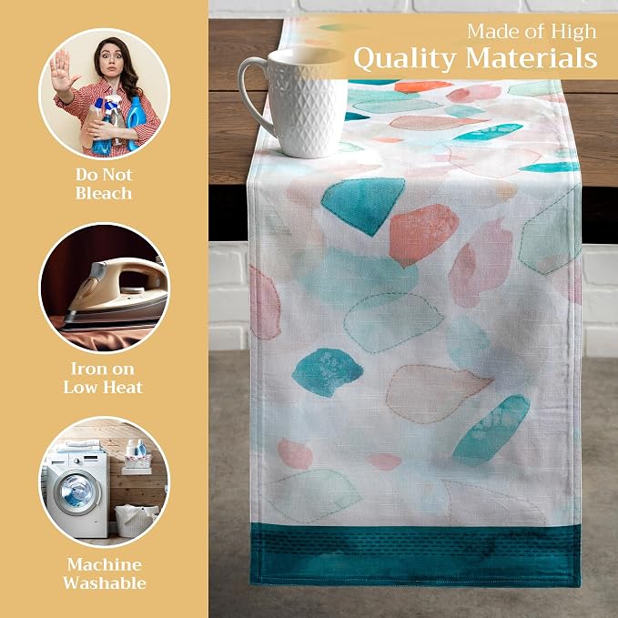 Maison d' Hermine Table Runner 100% Cotton 14.50" x 108" | Table Runners 108 - Image 3