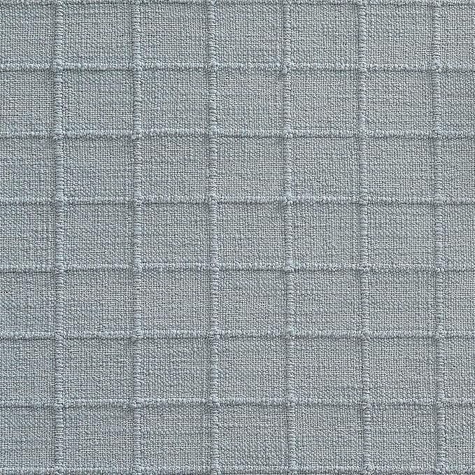 Artisanal Grid Linen Table Runner, 13x108 Inches Chambray | Heavy Textured - Image 7