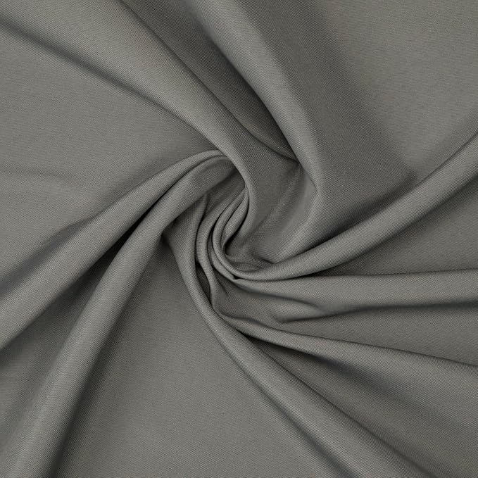 Gee Di Moda Round Tablecloth - 90 Inch Charcoal - Heavy Duty, Wrinkle-Resistant, Machine Washable - Ideal for 30 to 60 Inch Round Tables, Perfect for Buffet, Dinner, Wedding & Baby Showers
