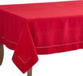 SARO LIFESTYLE Hemstitched Border Tablecloth by SaroLifestyle