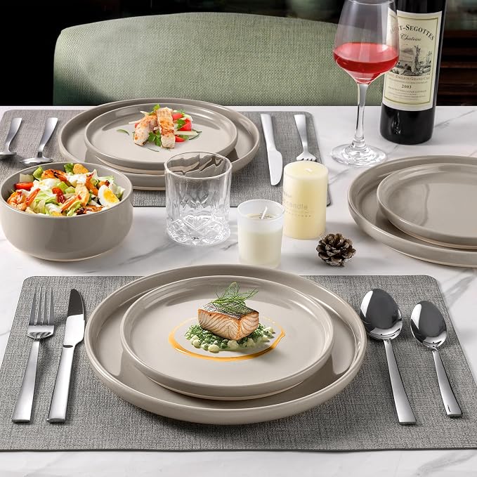 LIANYU Plates and Bowls Dish Sets - Image 4