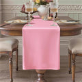 Pink Table Runner, Waterproof Washable Runners 60 Inches Long | Reusable 12x60 by KAIPHO