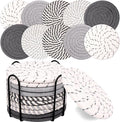 10 Pcs Round Cotton Coasters by Mckanti