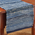 Park Designs Indigo Chindi Table Runner 13" x 54" | Woven Cotton | Distressed by ParkDesigns