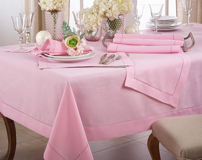SARO LIFESTYLE Hemstitched Border Table Runner - Image 4