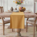 MEANMOY Gold Table Runner 60 Inches Long Waterproof Washable Table Runners | by MEANMOY