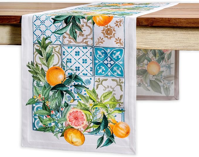 Maison d' Hermine Table Runner 100% Cotton 14.50" x 108" | Table Runners 108 by MaisondHermine