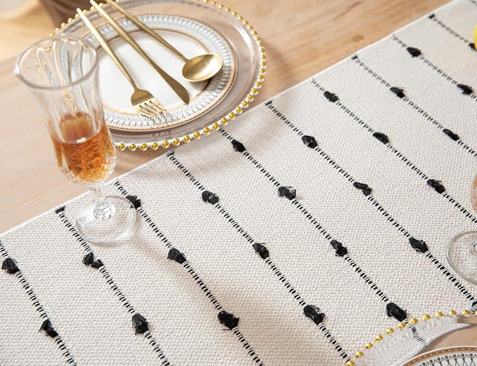 Caflife Boho Table Runner 72 Inchs Long - Image 3