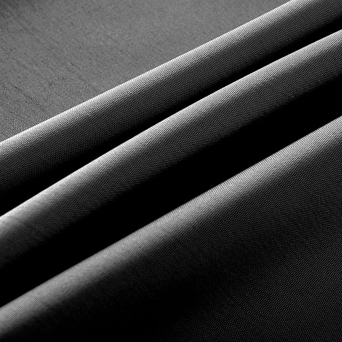 2-Pack 60x84 inch Grey Table Cloths, Solid Stain and Wrinkle Resistant Oblong Tablecloth, Premium Plain Weave Polyester Fabric Rectangle Table Linen Covers for Hotel, Banquet