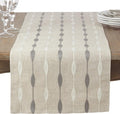 Saro Lifestyle Modern Embroidered Design Table Runner by SaroLifestyle