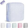 Period Bag for Teen Girls, Canvas Sanitary Napkin Storage Bag by PlaytotheExtreme