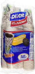 Dixie Perfectouch Insulated Paper Hot Cup, Coffee Haze Design by Unknown