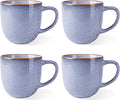 AmorArc 12oz Coffee Mugs, Ceramic Coffee Mugs set of 4 by AmorArc