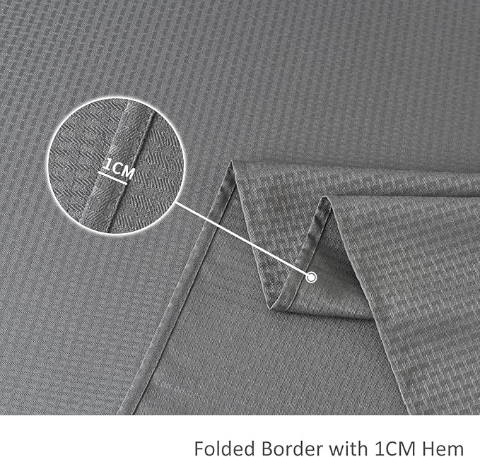 maxmill Tablecloth Stain Resistant Waterproof Wrinkle Resistant Spillproof Washable Soft Weaved Texture Table Cloth for Dining Room, Indoor Outdoor Use, Rectangle 60 x 140 Inch, Charcoal Gray