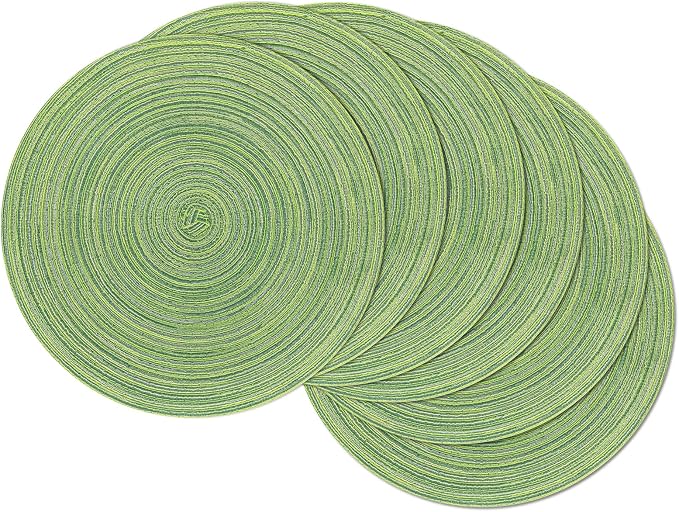 SHACOS Round Placemats Set of 6 by SHACOS