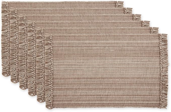 DII Variegated Tabletop Collection, Placemat Set, 6 Piece by DII