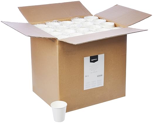 Amazon Basics Disposable Paper Cups - Image 4